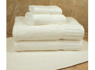 30" x 56" Empire™ 18 lb. White XL Bath Towel