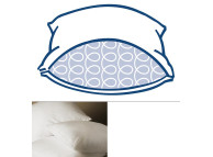 20" x 28" RoyaLoft Bed Pillow, 24 oz. Fill, Super Standard Size