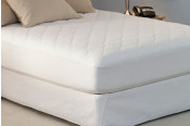 Restful Nights Platinum Quilted (4.0 oz fill/yd) Mattress Pads with Fitted Skirt