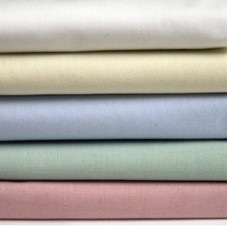 66" x 108" T-180 Color Twin XL Percale Sheets