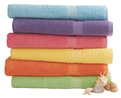 30" x 54" Martex Pool Towels, 100% Cotton, Staybright Solid Color