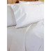 81" x 115" T-250 Martex Patrician Solid White Full Flat Sheets