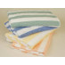 30" x 60" Fibertone™ Cabana Stripe Pool Towels, 13 lb, Lime