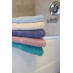 16" x 30" 3.95 lb. Oxford Imperiale  Hotel Hand Towel, Dyed Colonial Blue