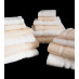16" x 27" 3 lb. Westpoint Cam Border Hand Towel, White