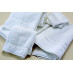 27" x 54" 15 lb. White Martex Brentwood Bath Towels