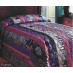 71" x 102" Martex Palmer Bedspread, Multicolor, Fitted Twin Size