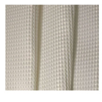 Kartri Luxor-Diamond Waffle Polyester Shower Curtains