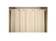 3' x 6' 200 Executive Nylon Shower Curtain, Beige