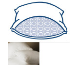 20" x 36" RoyaLoft Bed Pillow, 30 oz. Fill, King Size