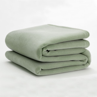 72" x 90" Twin/DBL Vellux Blanket Pale Jade