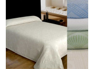 80" x 116" Avalon Bedspread, Twin Size - Green