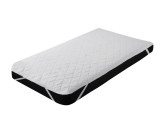 36" x 75" 3-Ply Quilted Waterproof Mattress Pads with Anchor Bands, Hospital Twin Size