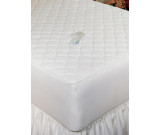 78" x 80" x 16" 3-Ply Quilted Waterproof Mattress Pads, Fitted, King Size
