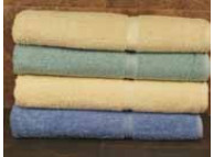 35" x 70" Fibertone™ Dobby Border Pool Towels, 21 lb, Sandstone