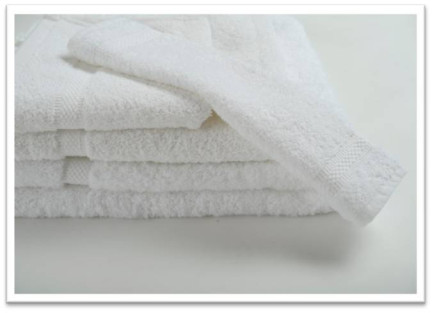16" x 30" 4.0 lb. Oxford Imperiale White Hotel Hand Towel