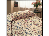 81" x 110" Martex Home Terrace Bedspread, Multicolor, Twin Size