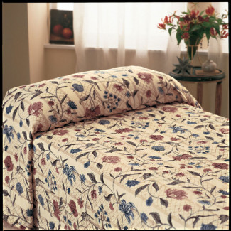 96" x 116" Martex Home Terrace Bedspread, Multicolor, Double XL Size