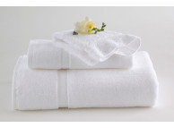 16" x 30" 4.5 lb. White Martex Five Star Hand Towels