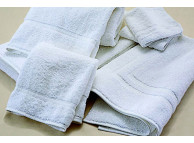16" x 30" 4 lb. White Martex Sovereign Hand Towels