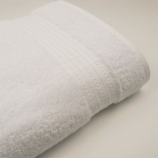 16" x 32" 5.5 lbs. PURE Terry Hand Towel, White