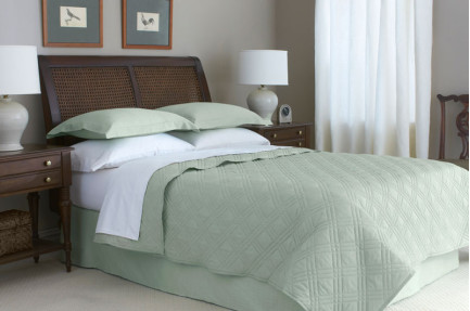 21" x 26" Martex Suites Pillow Shams, Standard Size, Desert Sage