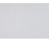 94" x 99" Riegel Duvet Cover, White Satin Stripe, Queen Size